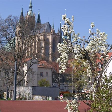 Hotelpension Am Dom แอร์ฟวร์ท ภายนอก รูปภาพ