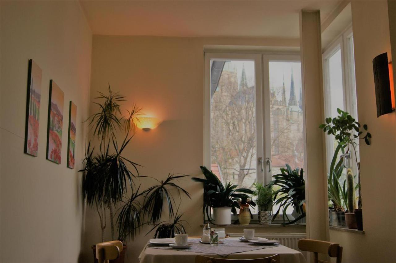 Hotelpension Am Dom แอร์ฟวร์ท ภายนอก รูปภาพ